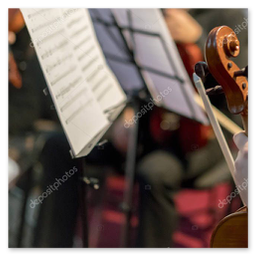 Coro sul palco al termine di un concerto