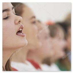 Sezione Contralti in posa di gruppo